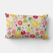 Tropical Fruit Lumbar Pillow ランバークッション (裏面)