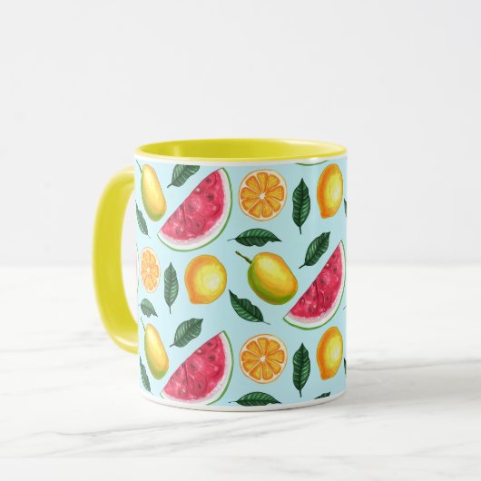 Tropical Fruit Mug マグカップ (正面左)