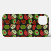 Tropical fruit seamless pattern colorful Case-Mate iPhoneケース (裏面 (横))