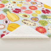 Tropical Fruit Sherpa Blanket シェルパブランケット (3/4)