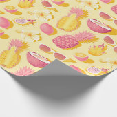 Tropical fruit wrapping paper ラッピングペーパー (角)