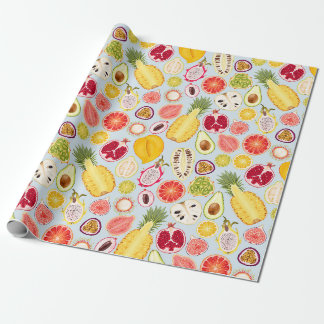 Tropical fruit wrapping paper ラッピングペーパー