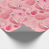 Tropical fruit wrapping paper ラッピングペーパー (角)