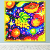 Tropical Fruits in the Sky. Buy Now キャンバスプリント (インサイチュ (ウッドフロア))
