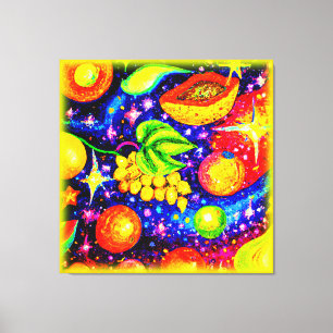 Tropical Fruits in the Sky. Buy Now キャンバスプリント