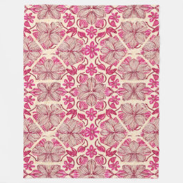 Tropical geometry フリースブランケット