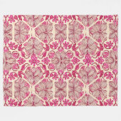 Tropical geometry フリースブランケット (正面(横))