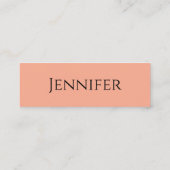 Tropical Getaway Bookmark スキニー名刺 (裏面)