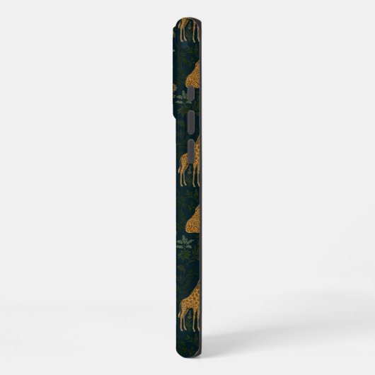Tropical Giraffe Hangout iPhoneケース (左側面)
