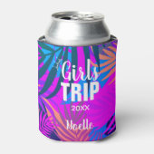 Tropical Girls Trip with Crown & Year 缶クーラー (缶正面)