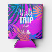 Tropical Girls Trip with Crown & Year 缶クーラー (正面)