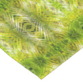 Tropical green palm leaves sunlight pattern テーブルクロス (アングル)