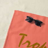 Tropical Gull Beach Towel ビーチタオル (インサイチュ)