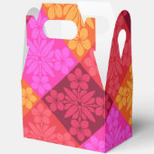 Tropical hawaiian print フェイバーボックス (見開き)