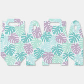 Tropical hawaiian print フェイバーボックス (見開き)
