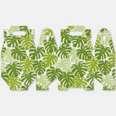 Tropical hawaiian print フェイバーボックス (見開き)