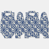 Tropical hawaiian print dolphins フェイバーボックス (見開き)