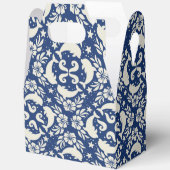 Tropical hawaiian print dolphins フェイバーボックス (見開き)