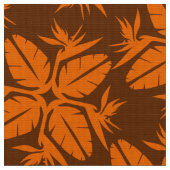 Tropical Hawaiian Quilt Pattern Bird of Paradise   ファブリック (クローズアップ)