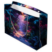 Tropical Hawaiian Walking Path ラージペーパーバッグ (裏面アングル)