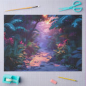 Tropical Hawaiian Walking Path  薄葉紙 (クラフト)