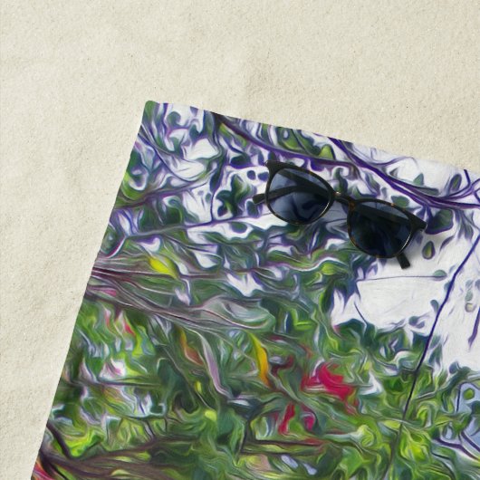 Tropical Hideaway & Wine 821 ビーチタオル (インサイチュ)