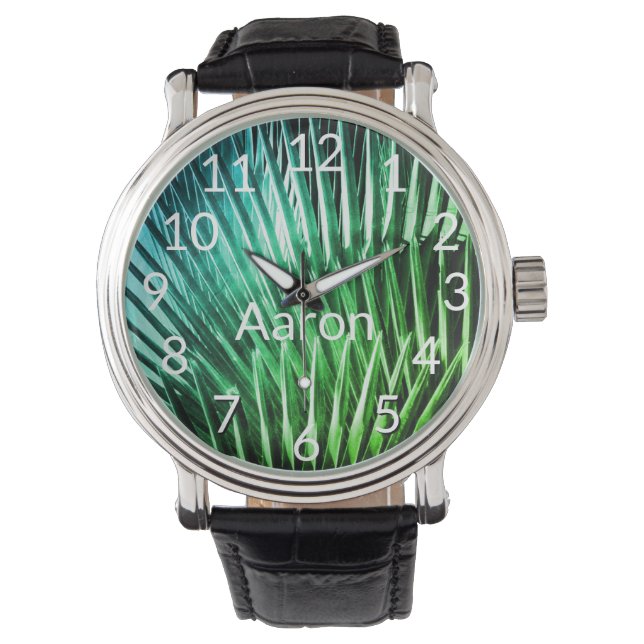 "Tropical Holoiday"  腕時計 (正面)