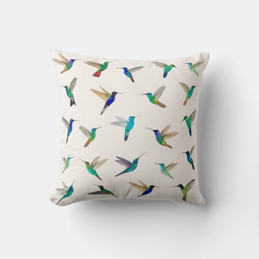 Tropical Hummingbirds クッション (正面)