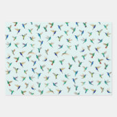 Tropical Hummingbirds ラッピングペーパーシート (正面3)