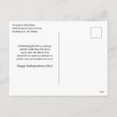 Tropical Independence Day Celebration シーズンポストカード (裏面)