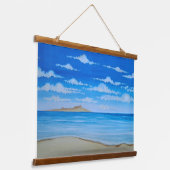 Tropical Island  吊り下げ型タペストリー (傾斜あり)