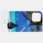Tropical Island Beach Home Office Photo Case-Mate iPhoneケース (裏面 (横))