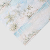 Tropical Island Palm Trees Beach  薄葉紙 (詳細)