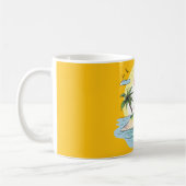Tropical Island Sunset Drinkware コーヒーマグカップ (左)