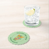 Tropical Juice Blend & Smoothie Juice shop ペーパーコースター (インサイチュ)