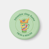 Tropical Juice Blend & Smoothie Juice shop マグネット (正面)