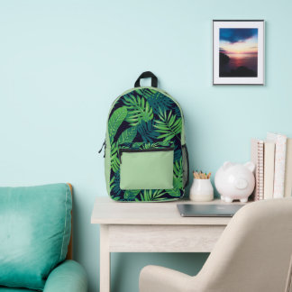 Tropical Jungle Backpack プリントバックパック