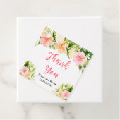 Tropical Jungle Floral Wedding フェイバータグ (インサイチュ)