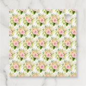 Tropical Jungle Floral Wedding フェイバータグ (裏面)