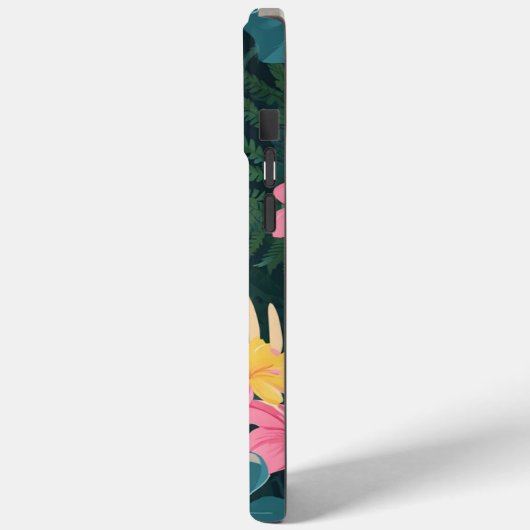 Tropical Jungle Leaves Case-Mate iPhoneケース (裏面 / 左)