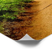 Tropical Kauai Nepali Coast Hawaii ポスター (角)