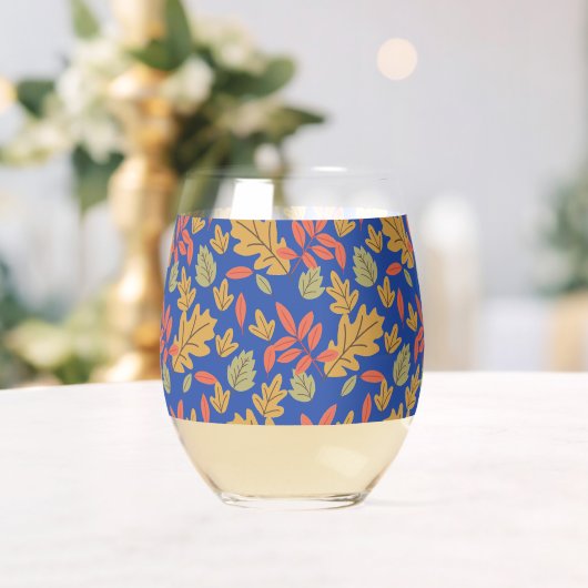 tropical leaves ステムなしワイングラス (インサイチュ (ウェディング))