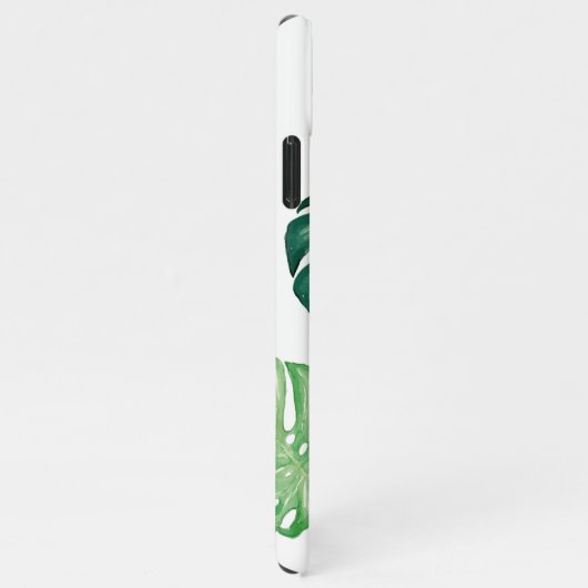 Tropical Leaves for Phone Cases iPhoneケース (右側)