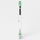 Tropical Leaves for Phone Cases iPhoneケース (左側)