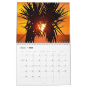 Tropical Life with Beautiful Beach Photos カレンダー (3月 2026)