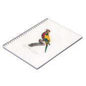 tropical macaw parrot ノートブック (左側)