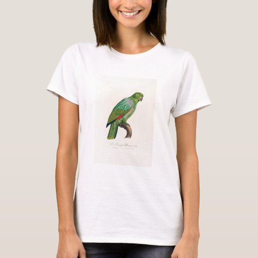 tropical macaw parrot tシャツ (正面)