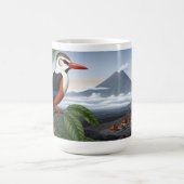 Tropical Majesty: Bird in Bloom Mug コーヒーマグカップ (中央)