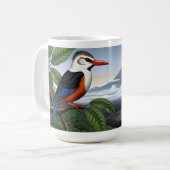 Tropical Majesty: Bird in Bloom Mug コーヒーマグカップ (正面左)