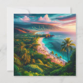 Tropical Maui Island Paradise 招待状 (正面)